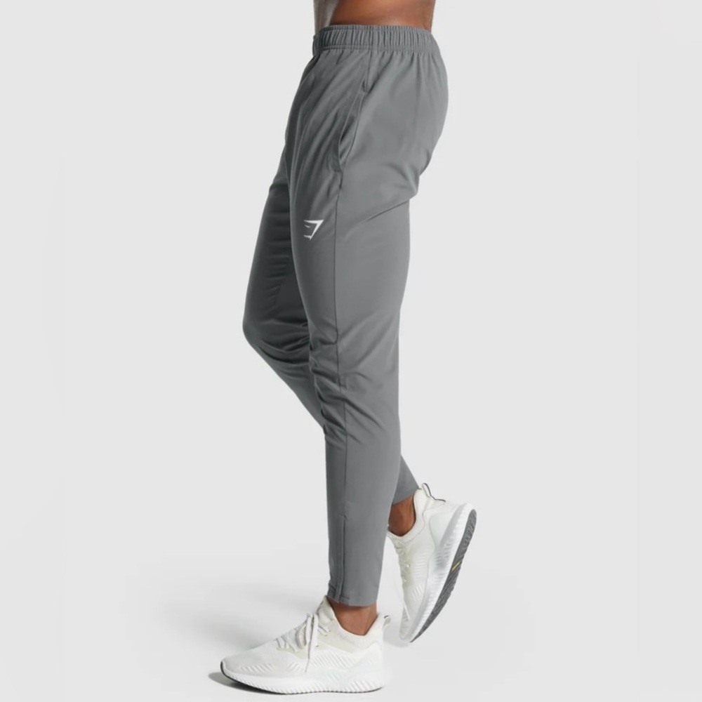 Gymshark Mens Slim Fit Arrival Woven Jogger | L | Charcoal Grey NEW!! - Picture 9 of 16